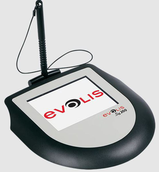 Picture of Evolis Sig200 Signature Tablet - LCD 5 - USB